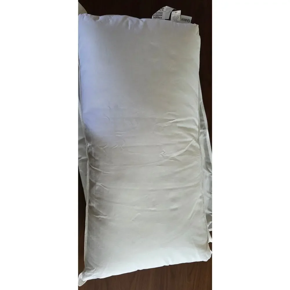 Quince Luxe King Size Goose Down Soft Pillow - NEW